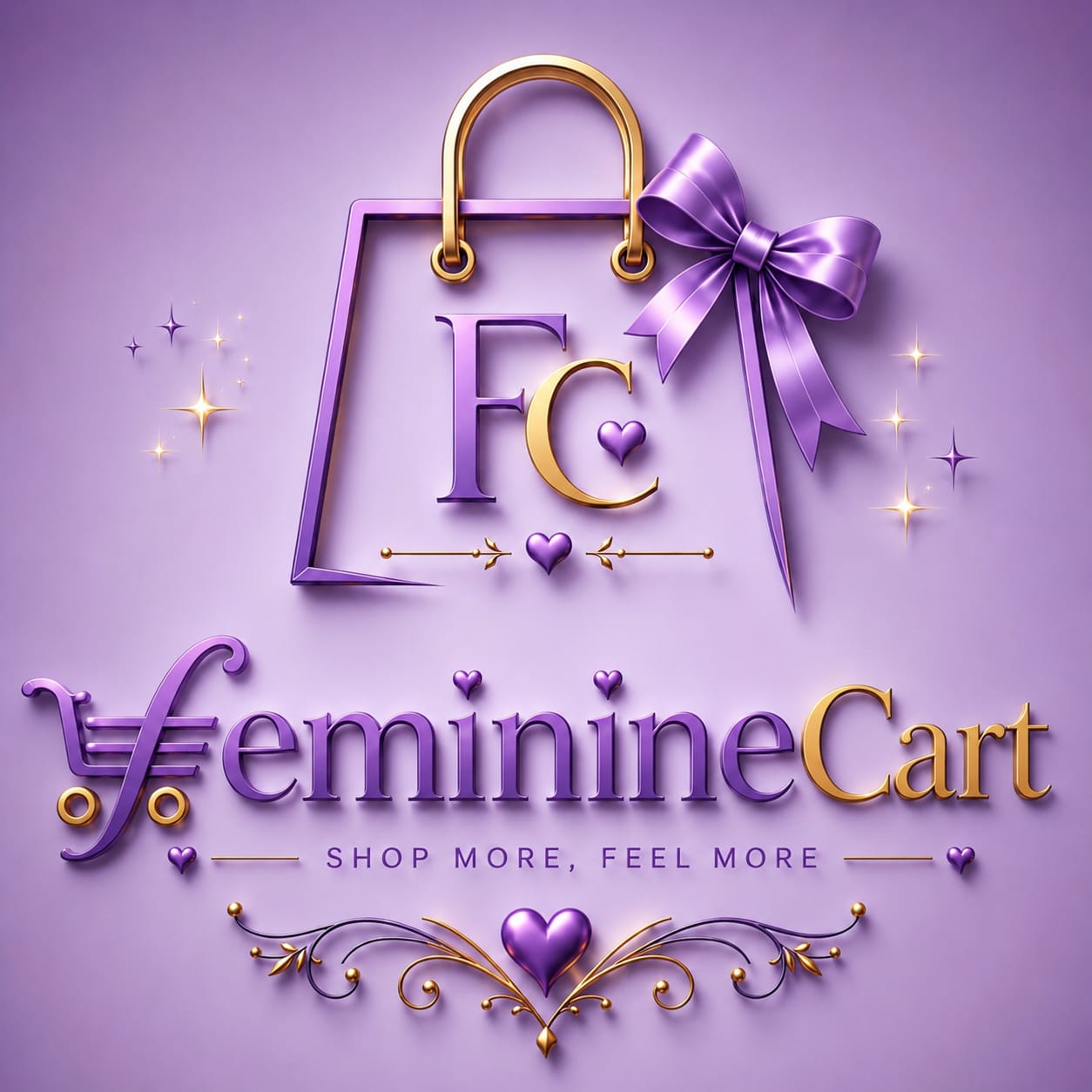 Feminine Cart Logo